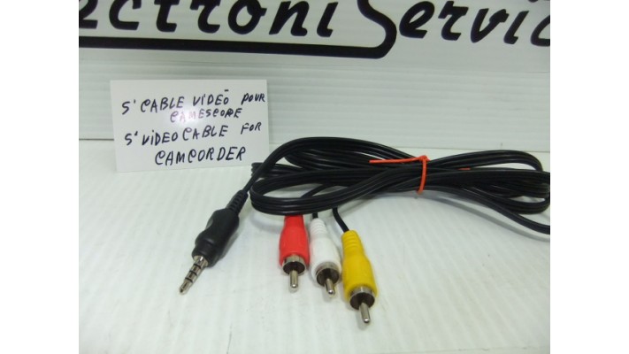 Video cable for camcorder